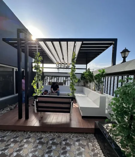 تركيب مظلات جلسات في خيبر